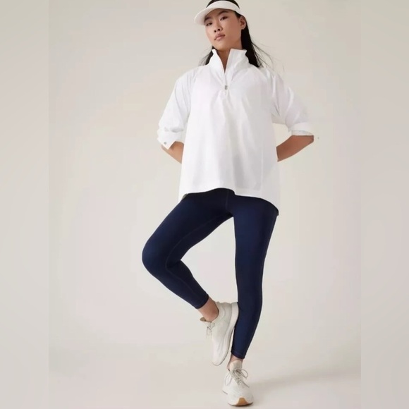 Athleta Advantage Poplin Jacket White XS - Picture 1 of 15